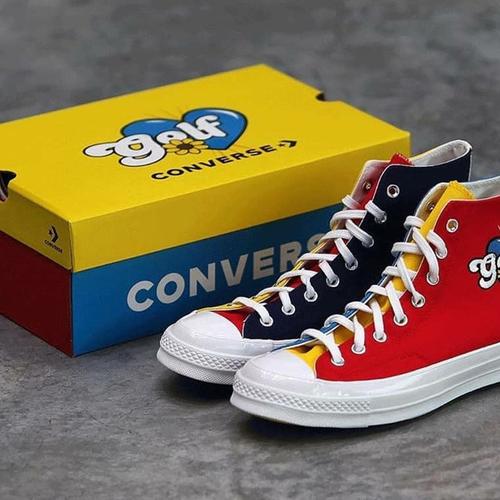 Jual Converse Chuck 70s x Golf Wang Tripanel High Sidoarjo