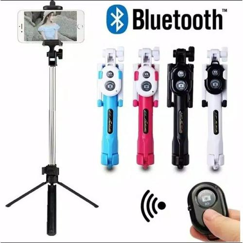 Foto Produk tongsis 3in1 tripod tomsis tombol bluetooth holder handphone dari Waliphone