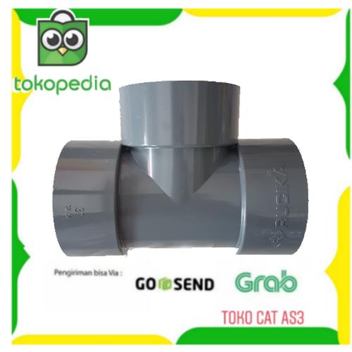 Jual Tee PVC/Fitting pipa PVC 3 inci Rucika D - Kota Medan - Toko Cat ...