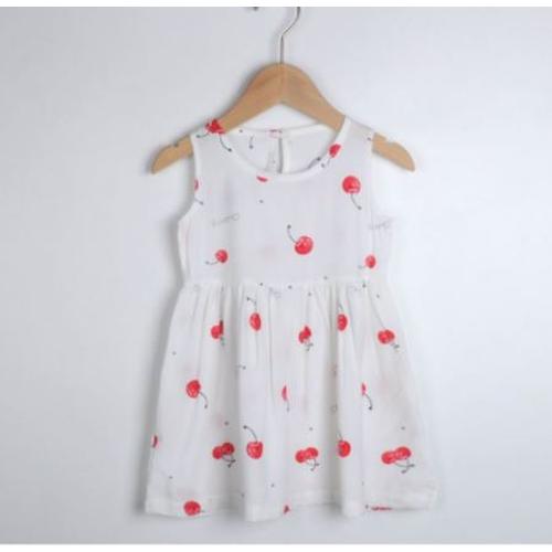Motif Cherry / Dress Casual Anak 