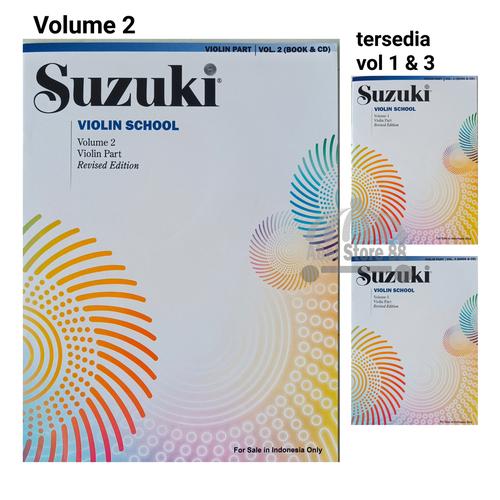 Foto Produk Suzuki Violin School Volume 1/2/3 Violin Part + CD Buku Biola Pemula - Volume 2 dari Abel Store 88