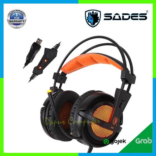 Jual Headset Gaming Sades A6 7.1 
