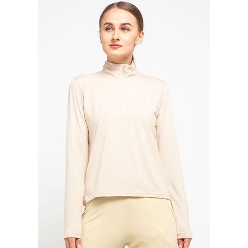 Foto Produk Baju Olahraga Panjang, Fitflo Activewear, Tencel, Amara Top Nude - M dari Fitflo activewear