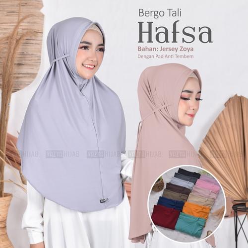 Foto Produk jilbab bergo tali syari khimar bahan jersey dari hijabInd.