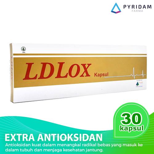 Foto Produk LDLOX Hydroxytyrosol 10% Ekstra Antioksidan - 30 Kapsul dari pyfahealth