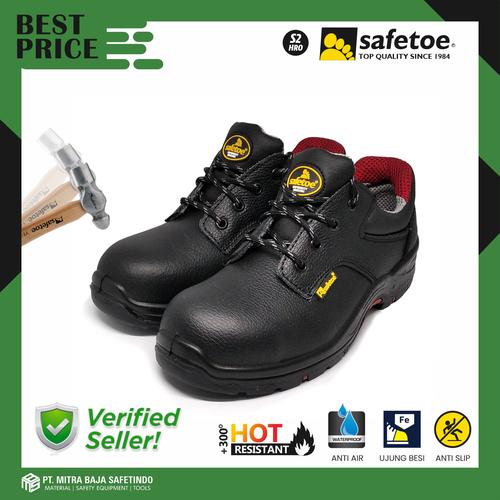 Foto Produk Sepatu Safety SAFETOE Sepatu Ujung Besi Anti-Statis Type AQILA - 38 dari MITRABAJA SAFETINDO