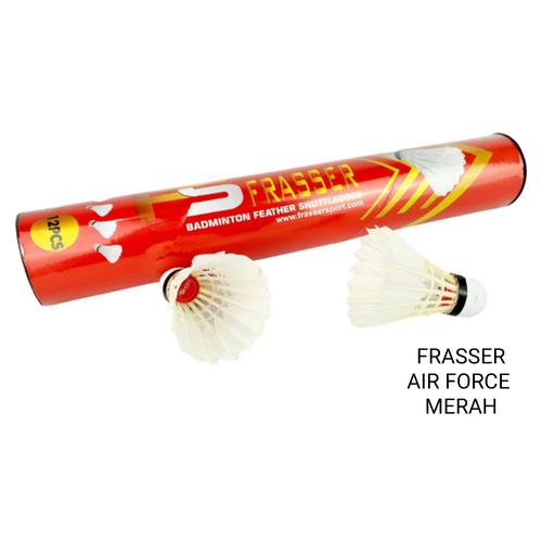 Foto Produk shuttlecock badminton kok bulutangkis frasser air force merah dari Pusat Grosir OLAHRAGA