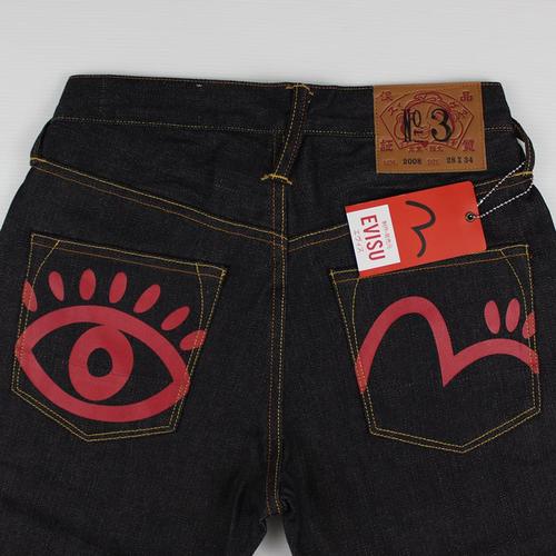 Jual EVISU 2000 Straight Fit Red Eye 