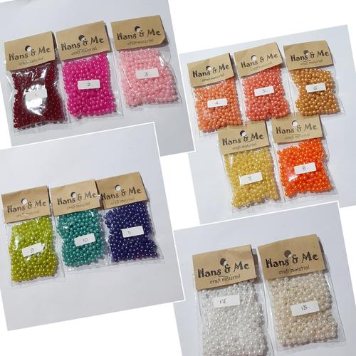 Foto Produk Mote Mutiara Sintetis 4mm Meronce Kalung Gelang - silakan pilih dari Hans and Me