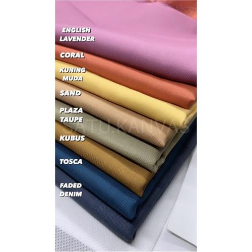 Foto Produk Kain TOYOBO murah royal mix (banyak warna) - cream dari Satu_kanvas