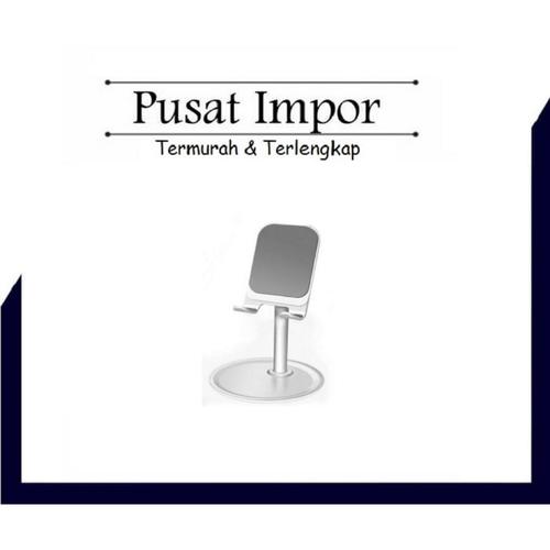 Foto Produk Holder Hp Meja Universal Stand Folding Desktop Liftable Foldable Phone dari Pusat Impor
