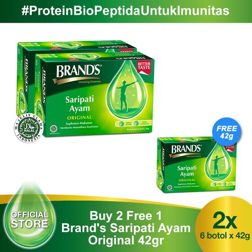 Foto Produk Brand's Special Package Original 42 Gr - Buy 2 Free 1 Box dari Brand's Official