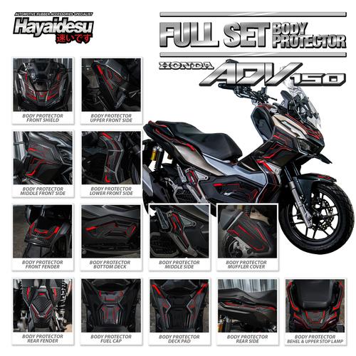 Foto Produk Hayaidesu Honda ADV Full Set Body Protector Cover - Merah dari Hayaidesu Indonesia