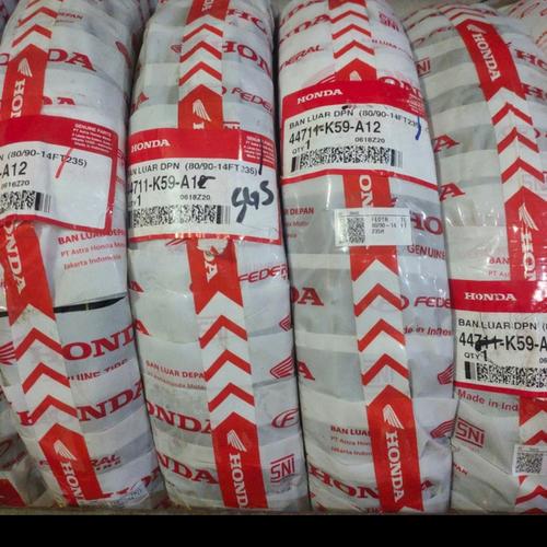 Foto Produk BAN TUBELESS FEDERAL 80/90-14 80 90 14 DEPAN BEAT VARIO SCOOPY FI ESP dari Rei Motor
