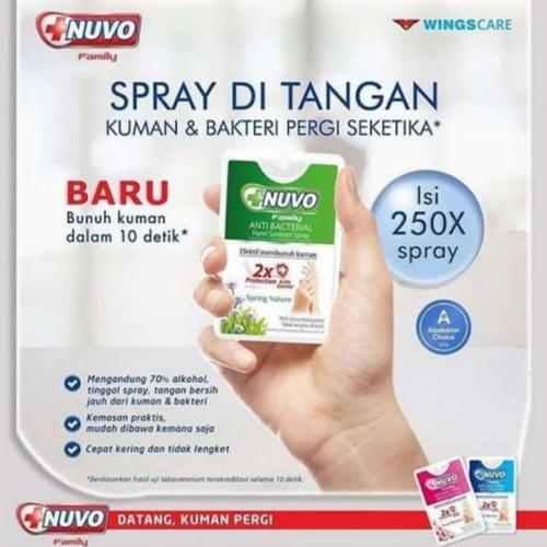 Foto Produk Nuvo Hand Sanitizer Spray 18 ML Mini Pocket dari Yogieyo