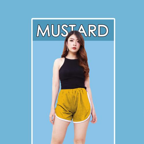Foto Produk MUNIKO HOT PANTS CELANA - Orange dari YG Shop88