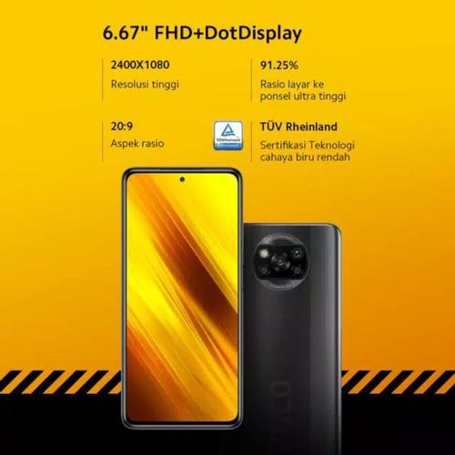 Foto Produk Poco X3 NFC 8/128 Pocophone X3 Poco X 3 Garansi Resmi XIAOMI INDONESIA - Biru dari BursaApple