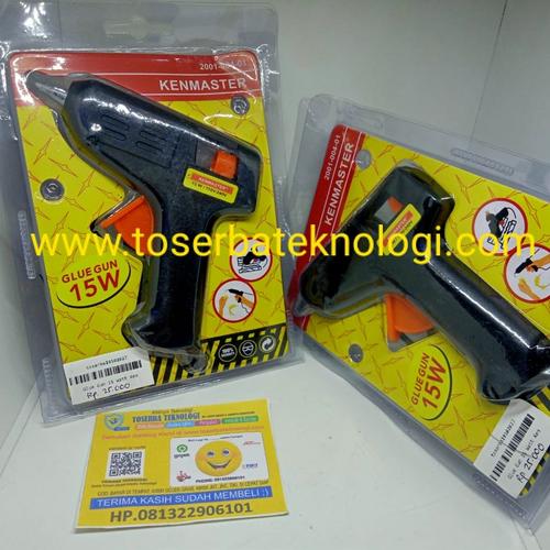 Gambar Glue Gun 15 Watt Kenmaster/Lem Tembak dari Toserba Teknologi Official undefined Tokopedia