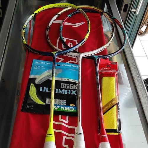 Foto Produk RAKET BADMINTON BULUTANGKIS LINING AERONAUT 9000 C - Putih dari Toko_laris99