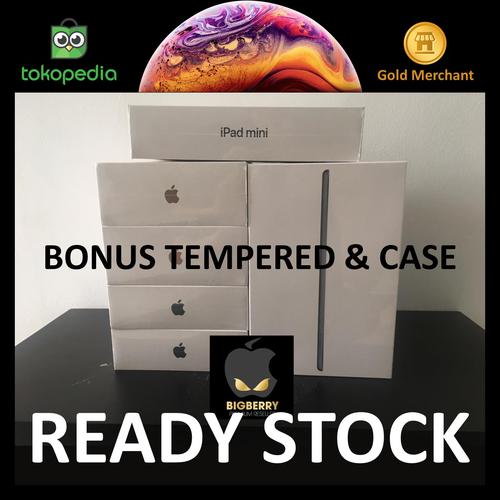 Gambar Apple iPad Mini 5 2019 7.9" 64GB WiFi Cellular Gold/Gray Grey/Silver - Wifi Gold, NO BONUS dari Big Berry Cellular Jakarta Utara Tokopedia