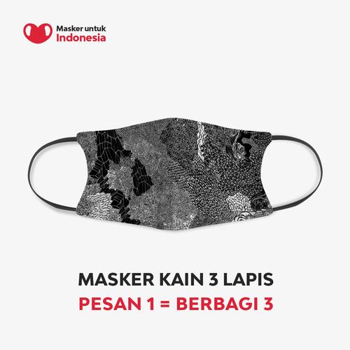 Foto Produk Rega Ayundya x Masker untuk Indonesia - M dari Masker untuk Indonesia