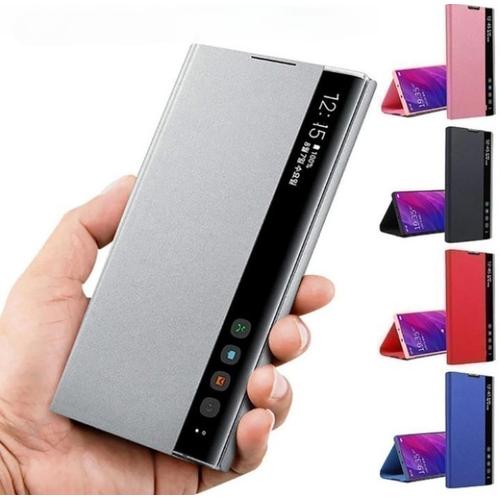 Foto Produk Samsung A50 Flip Case Clear View Digital Flip Cover Leather Case dari world accecories