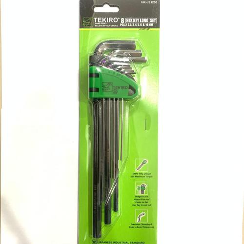 Foto Produk TOOL KIT KUNCI L SET PANJANG 2 SAMPAI 10 MM 8 PC ORIGINAL TEKIRO dari Lestari Motor 2