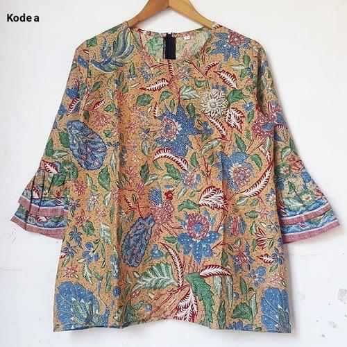 Foto Produk blouse casual woman batik top dari Batik Sri