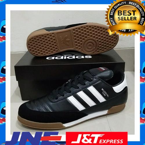 Foto Produk sepatu futsal adidas copa mundial team goal black white new murah dari windi_Sepatu Futsal