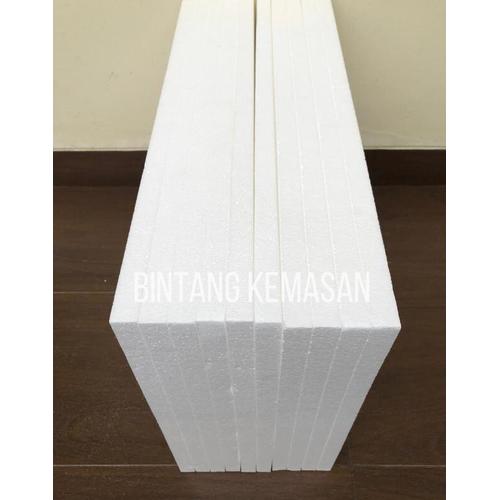 Jual Styrofoam Lembaran 100 x 50 x 2cm SUPER HARD DENSITY 25 Lembaran Foam Jakarta Barat CnC