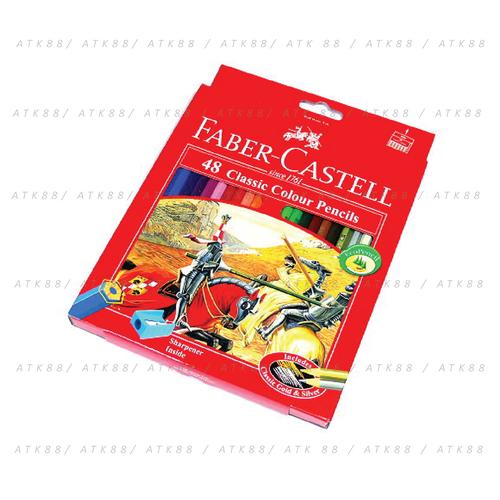 Foto Produk Pensil Warna Faber-Castell 48 Classic Colour Pencils (#115858) dari Pusat Grosir ATK 88