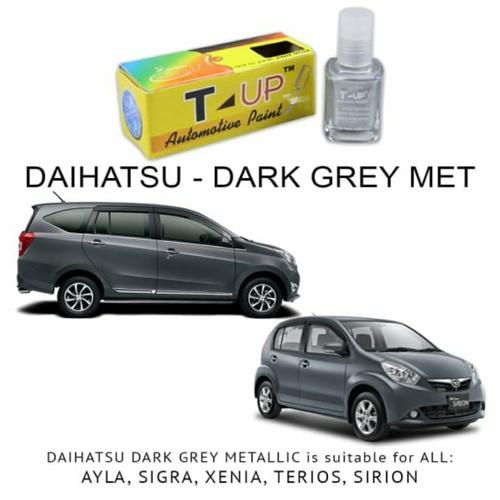 Gambar T-Up cat oles daihatsu dark grey contoh cat dark grey daihatsu abu abu - PAKET LENGKAP dari DKmartexpress Kota Semarang Tokopedia