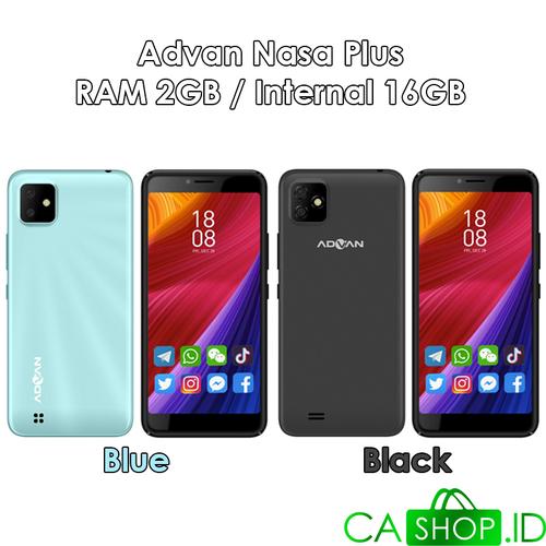 Foto Produk Advan Nasa Plus - 2GB 16GB (2/16) - New Original Garansi Resmi - Black dari CA Shop