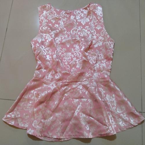 Jual Pink Peplum Top Wanita - Kab. Deli 