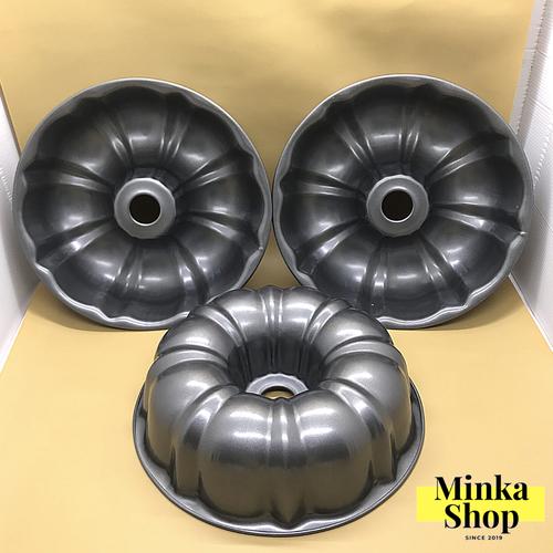Foto Produk Loyang Kue Bolu Tulban Marmer Chiffon Anti Lengket Import DS-18 dari Minkashop