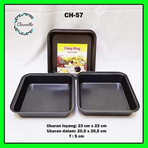 Foto Produk Loyang Kue Bolu Roti Brownies Anti Lengket Import CH-57 dari Toko Classelle