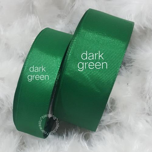 Jual Pita Grosgrain Warna Dark Green 4cm Isi 25 Yard Jakarta Utara Narwastu Blessing Tokopedia