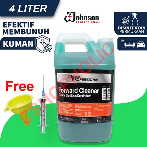 Foto Produk Johnson Forward Cleaner Desinfektan Spray Refill 4 Liter dari cshopholic
