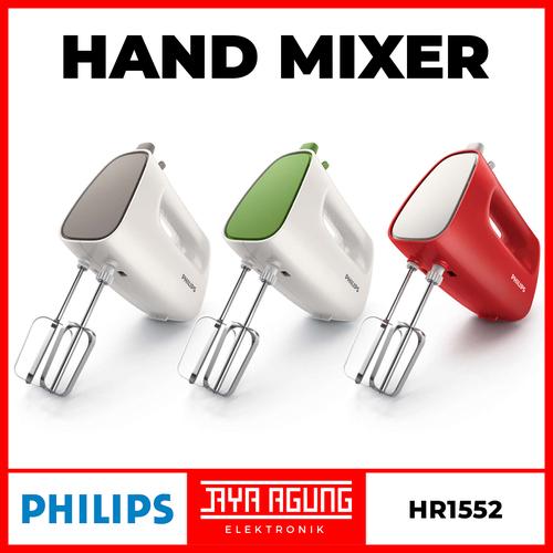 Jual Hand Mixer PHILIPS HR1552 Mikser Tangan Pengaduk Adonan Telur
