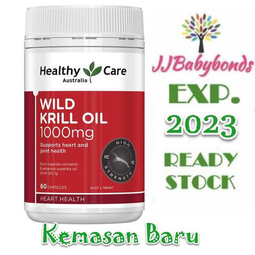 Foto Produk Healthy Care Wild Krill Oil 1000mg 60 kapsul dari jjbabybonds