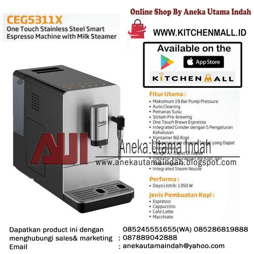 Jual BEKO CEG5311X ESPRESSO MACHINE 