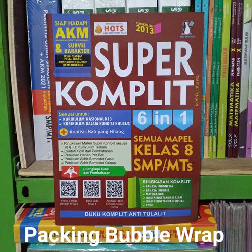 Foto Produk Siap Hadapi AKM Kelas 8 / 2 VIII Smp Super Komplit 6 In 1 Semua Mapel dari nasution. shop