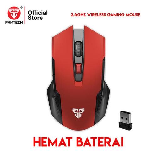 Foto Produk Fantech RAIGOR II WG10 Gaming Mouse Wireless Best Buy - Ruby Red dari SuperStore Computindo