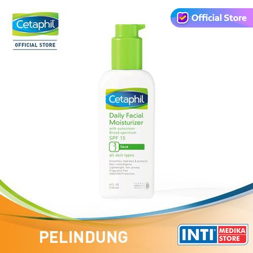 Foto Produk CETAPHIL - Daily Facial Moisturizer SPF 15/PA++ 118 ml | Pelembap Muka dari INTI MEDIKA STORE