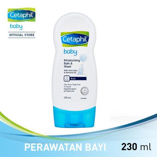 Foto Produk CETAPHIL BABY MOIST BATH&WASH230ML dari Cetaphil Indonesia