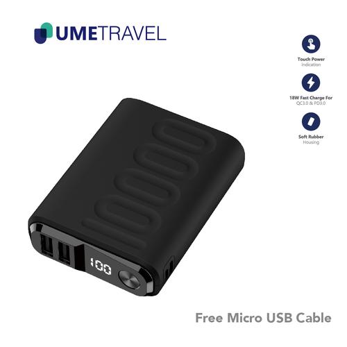 Gambar Power Bank 10000mAh UMETRAVEL Trip10000 18w QC 3.0 + PD Fast Charging dari UMETRAVEL Kab. Kepulauan Meranti Tokopedia