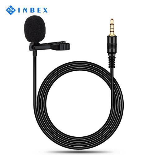Foto Produk INBEX Clip On Microphone/3.5mm Mini Microphone clipon/ Mic smartphone dari INBEX Official Store
