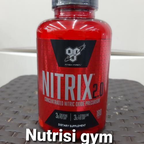 Foto Produk bsn nitrix 180 tablet nitric oxide bsn dari Nutrisi Gym