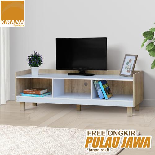 Gambar Kirana Furniture Lemari Meja TV - Buffet Dallas SC - Sonoma Cream dari KiranaFurniture Kab. Bogor Tokopedia