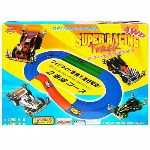Foto Produk track tamiya jalanan tamiya 2 jalur warna 2 meter grand dari Howell toys